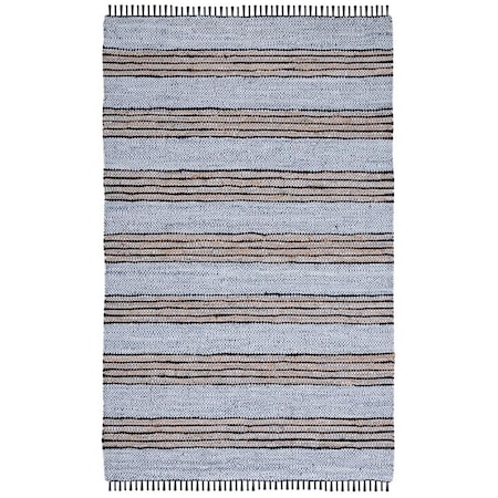 Safavieh 5 x 8 ft. Vintage Leather Area Rug Silver & Natural VTL601G-5